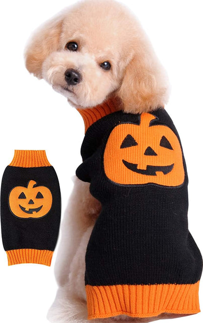 Dog Sweaters, Halloween Pet Clothes for Dog Cat